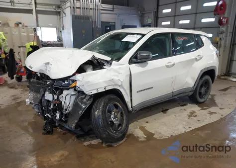 2019 Jeep Compass Sport 4X4 from USA, damaged, VIN 3C4NJDAB7KT782569